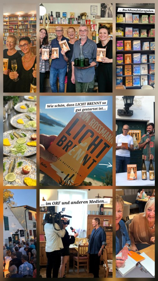 Collage - Licht brennt